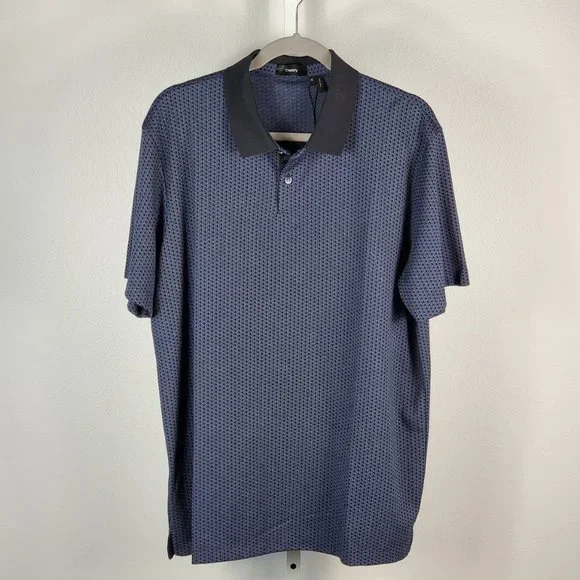 NWT-THEORY polo shirt blue Various Sz - Picture 3 of 7